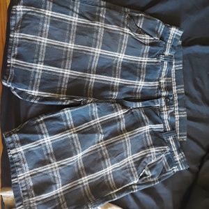 Zoo York plaid shorts
